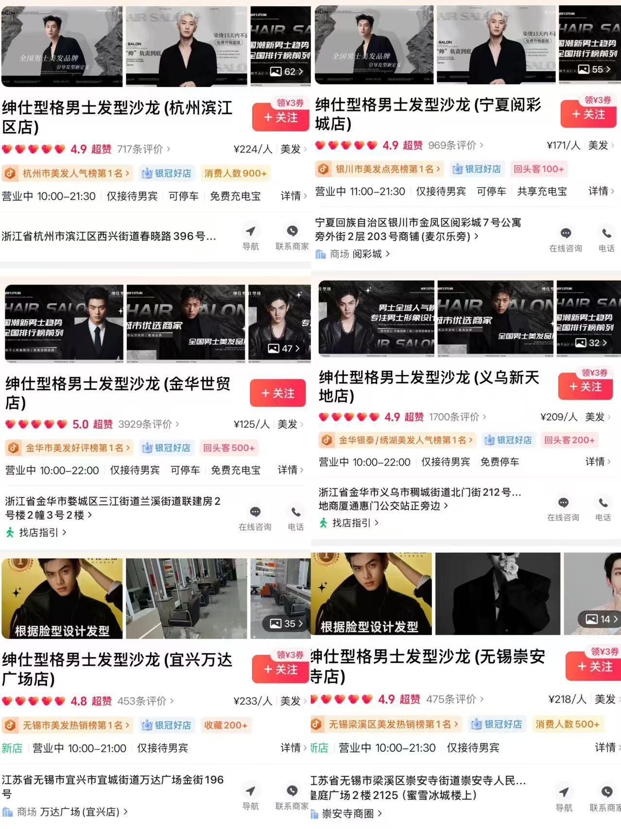 绅仕型格门店流量